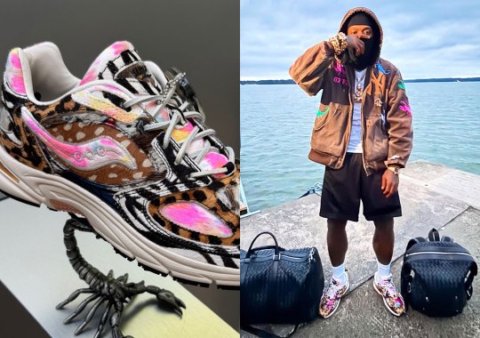 Westside Gunn’s Saucony Grid Jazz 9 “Awesome Gods” On Display At PFW