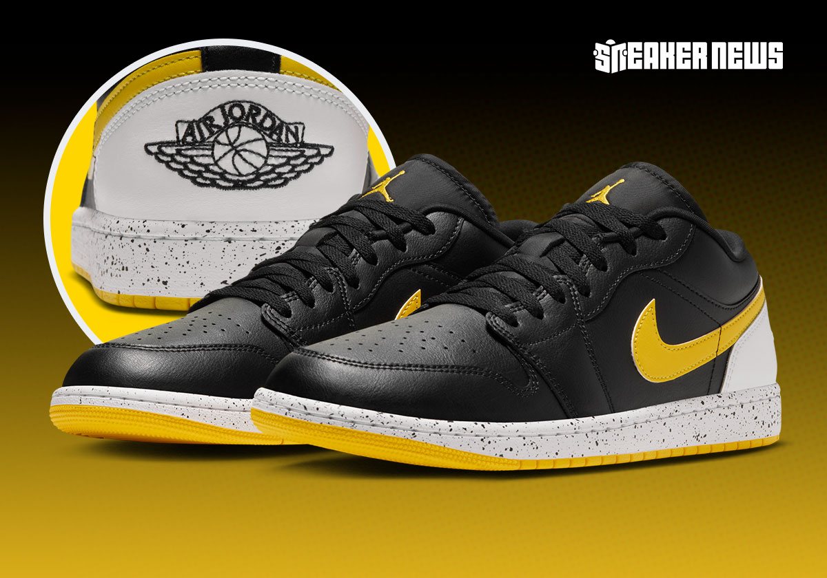 The Air Jordan 1 Low Borrows A "Tour Yellow" Colorway