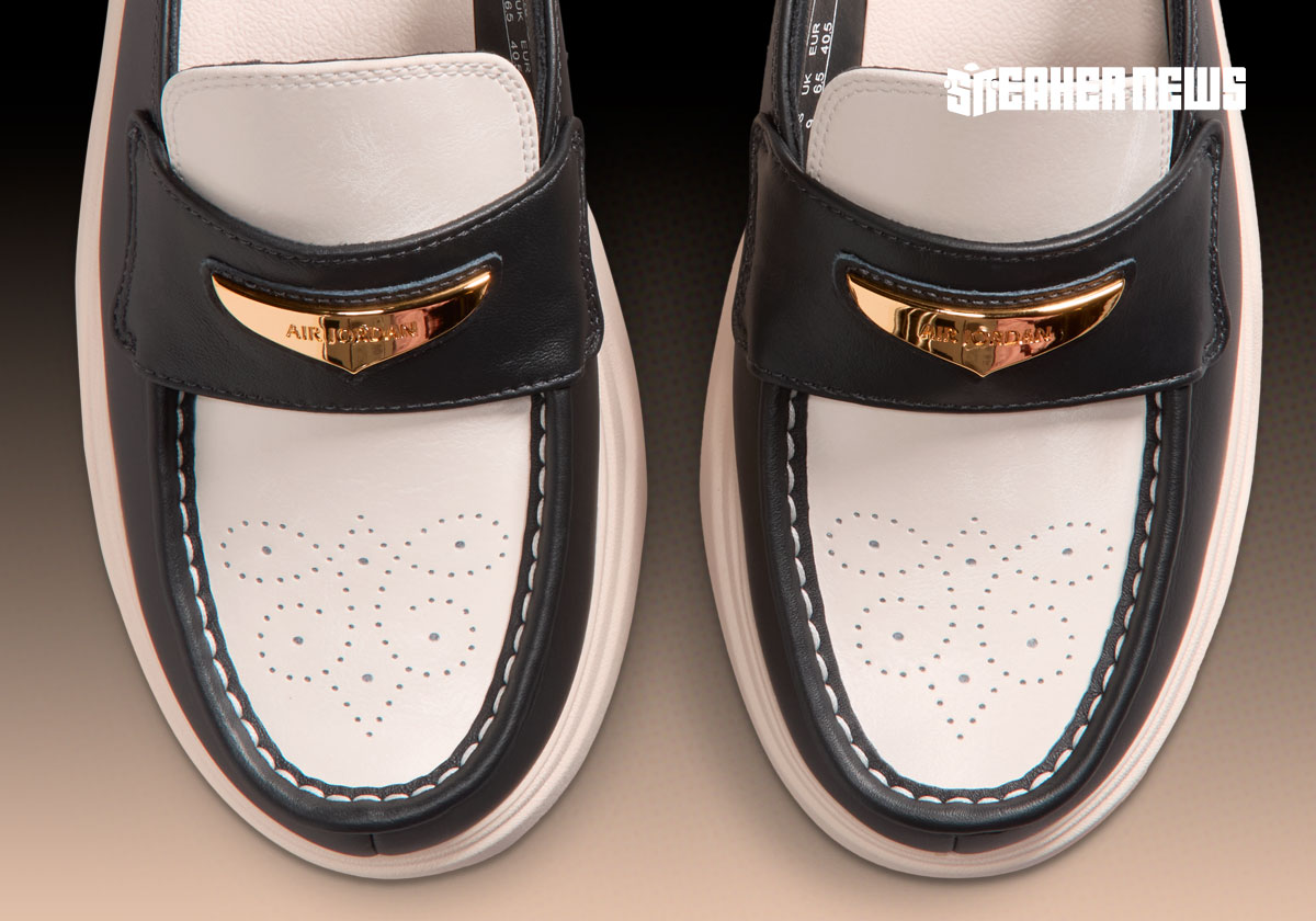 Ornamental Broguing Lands On The Air Jordan Mule