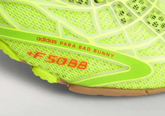 Bad Bunny’s adidas F50 Ghost Sprint Is Dropping In “Solar Slime”