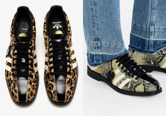 Brain Dead and adidas Go Bowling With Two Dressy Animal Print Sambas