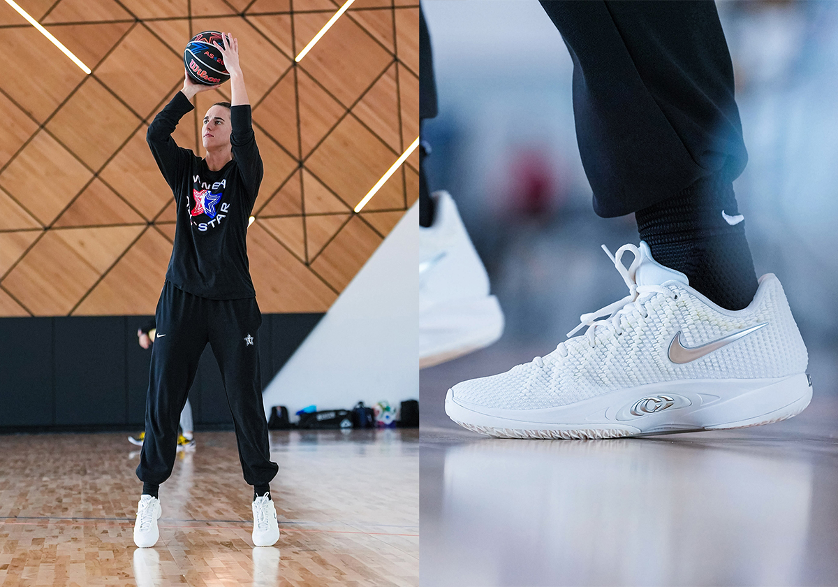 Caitlin Clark Debuts Nike Caitlin 1 "White Label" For WNBA All-Star