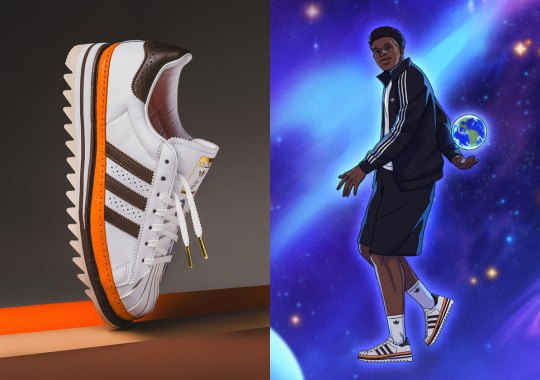 CLOT Taps Anthony Edwards To Debut Their Latest Spiked adidas Superstar