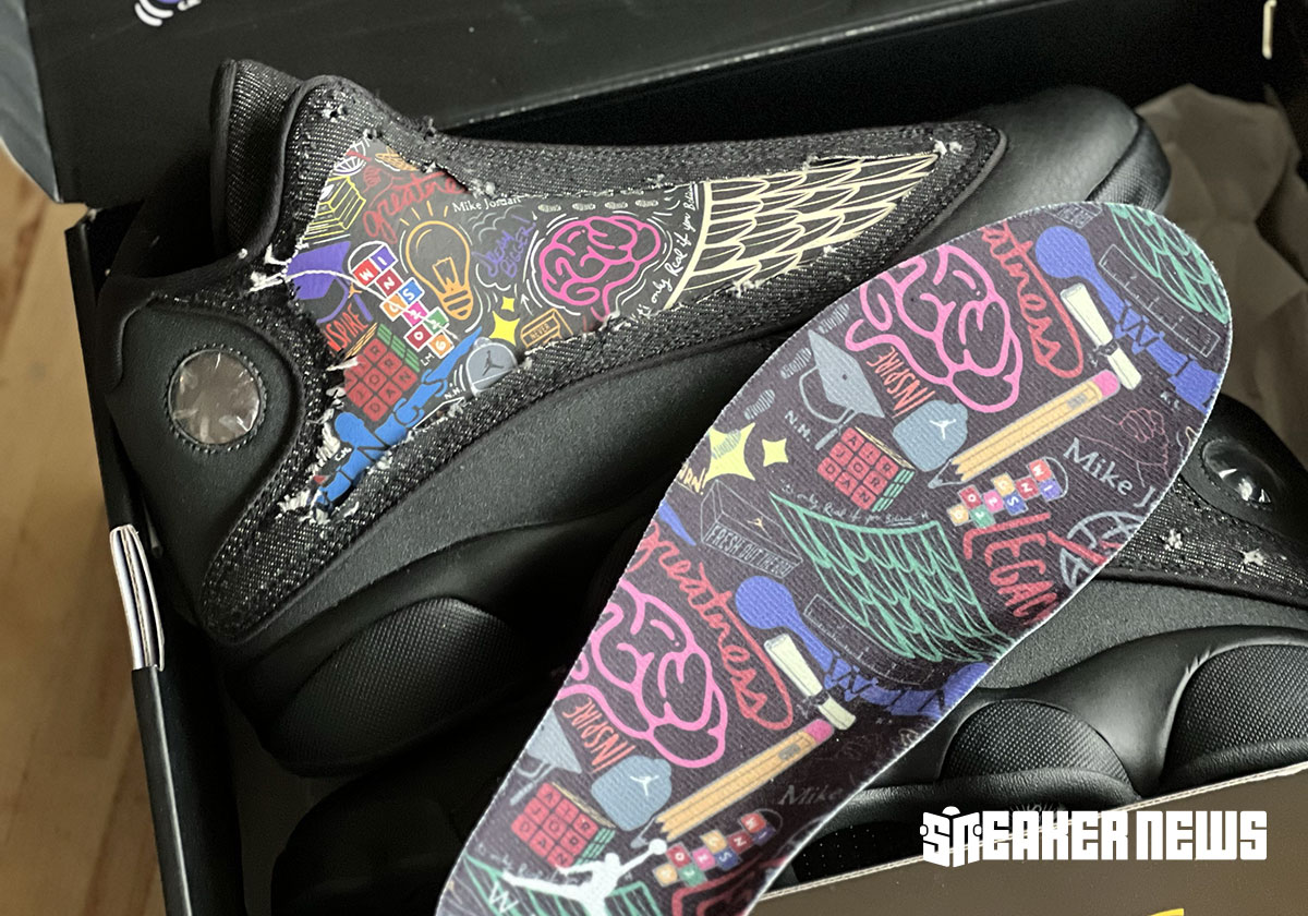 The Air Jordan 13 Wings Has Wearaway Uppers With Hidden Artwork