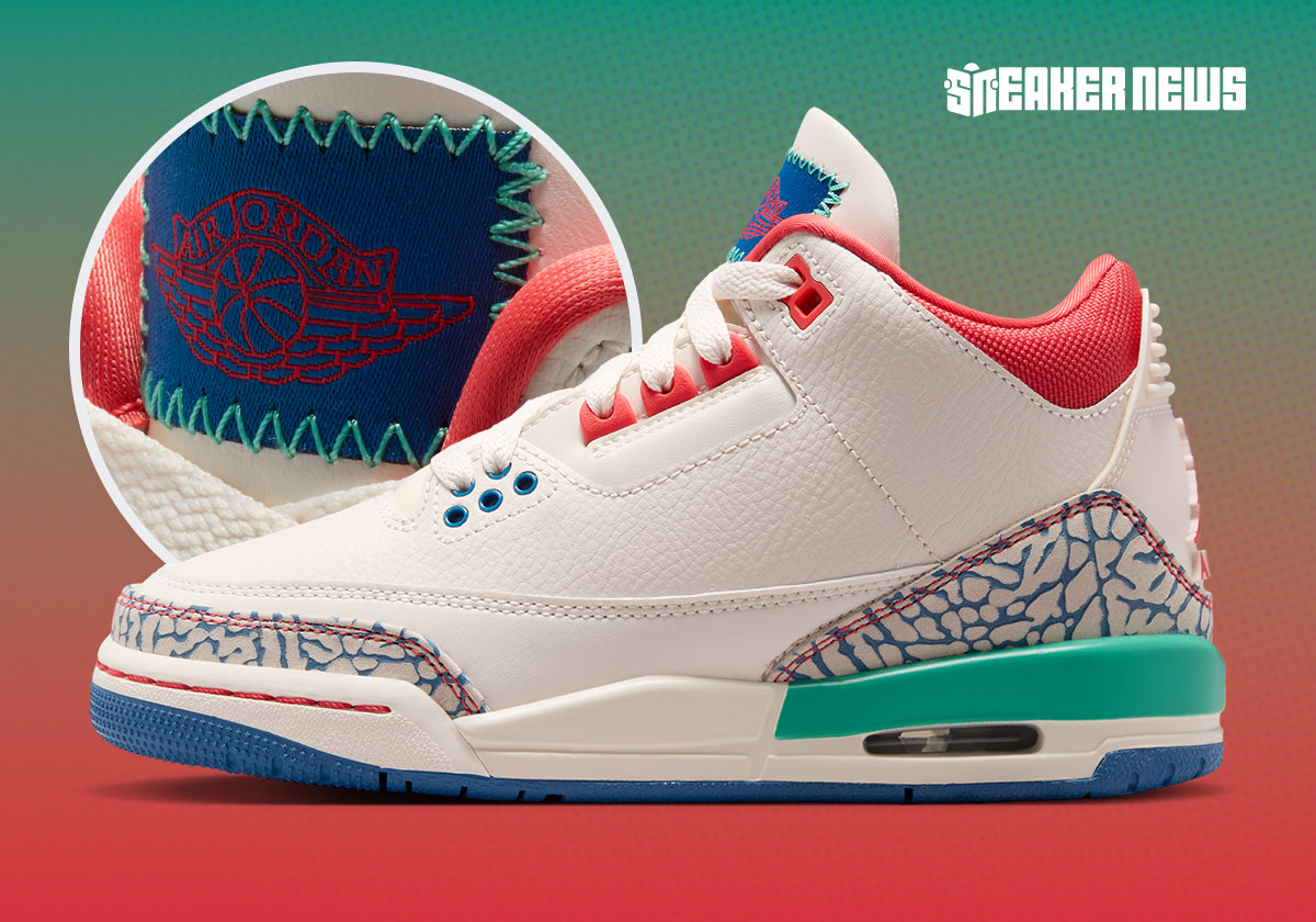 The Kids' Air Jordan 3 "Chalk" Drops On August 8th