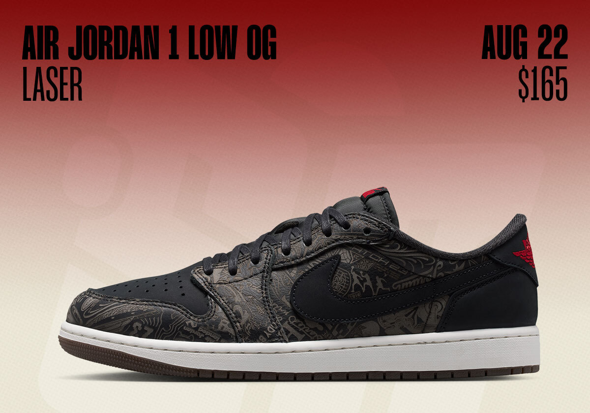 Jordan Release Dates Air Jordan 1 Low Laser August 2026
