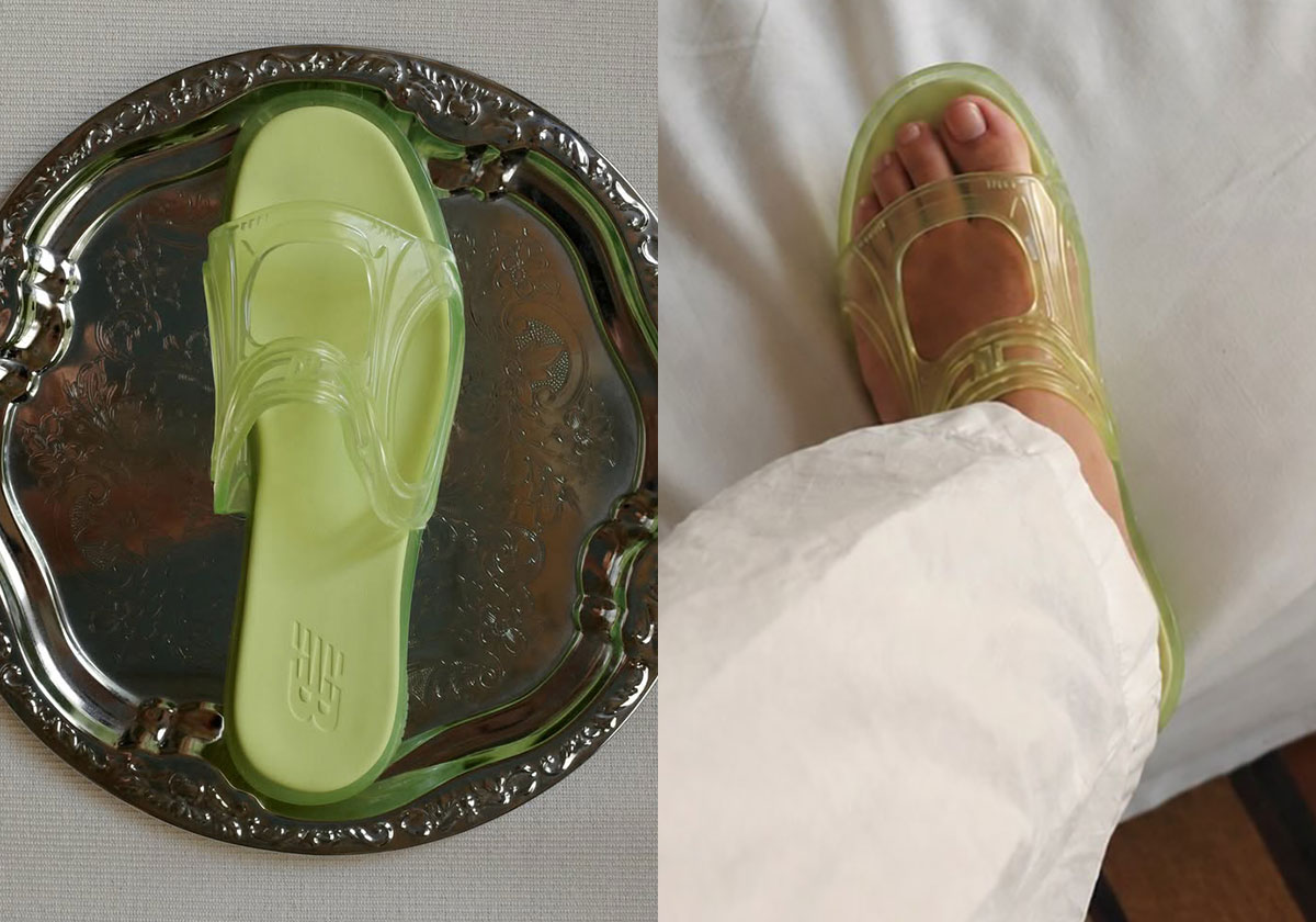 New Balance Has Its Own Answer To The Jelly Sandal Trend