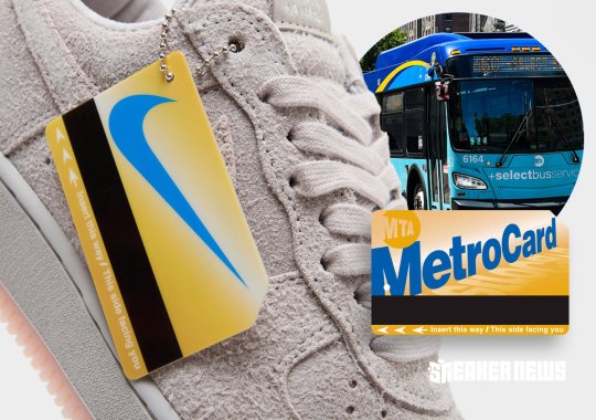 Nike Plays Off NYC's MetroCard With This '01 Air Force 1 Low