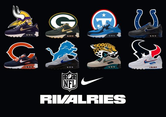 Nike Reveals The Entire 2026 NFL x Nike Air Max 90 Rivalry Capsule