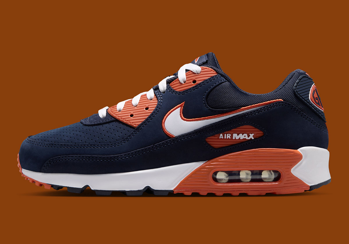 Nike Air Max 90 Rivalries Chicago Bears Iw1138 400 1