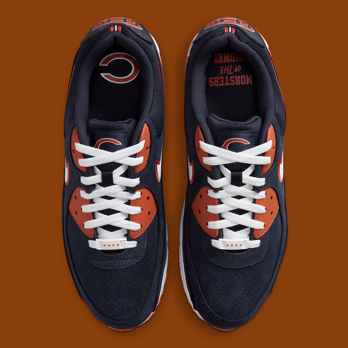 Nike Air Max 90 Rivalries Chicago Bears Iw1138 400 4