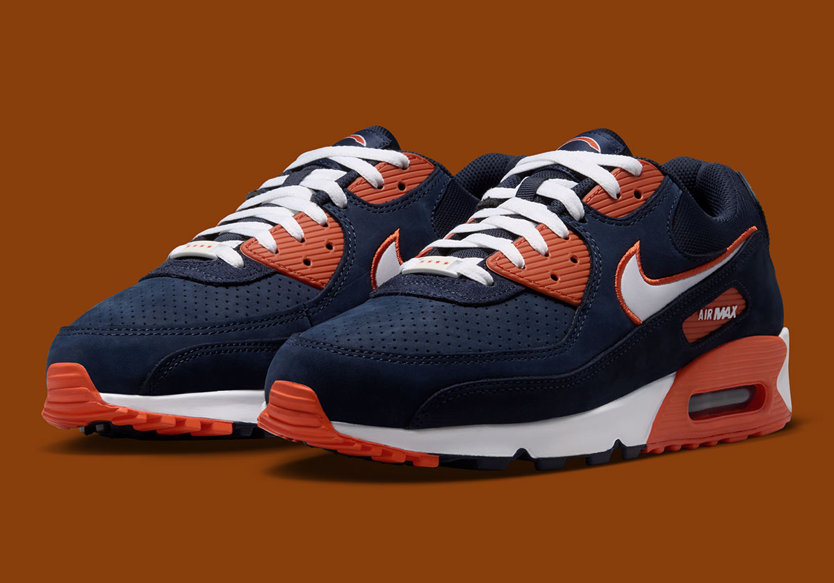 Nike Air Max 90 Rivalries Chicago Bears Iw1138 400 5