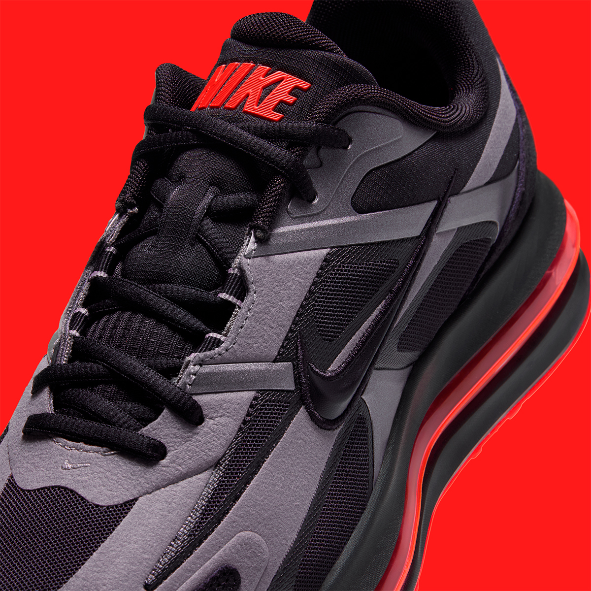 Nike Air Max Metro Black Metallic Dark Grey Bright Crimson Iw4935 004 4