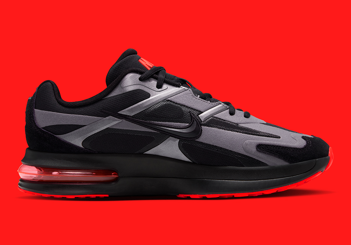 Nike Air Max Metro Black Metallic Dark Grey Bright Crimson Iw4935 004 5