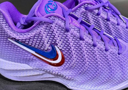 Caitlin Clark Unveils Purple Nike Caitlin 1