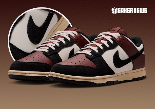 Nike Mixes Materials With The Dunk Low “Bronze Eclipse”