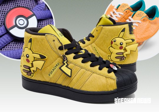 Pikachu, Charizard, And Gengar Appear In Pokémon x adidas 30th Anniversary Collection