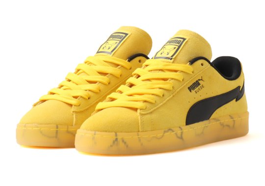 The Pokémon PUMA Suede “Pikachu” Drops Again On August 13th