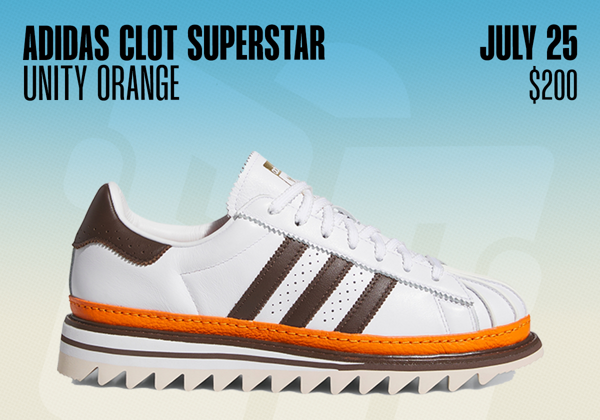 Sneaker Releases July 19 July 25 2026 Adidas Clot Superstar