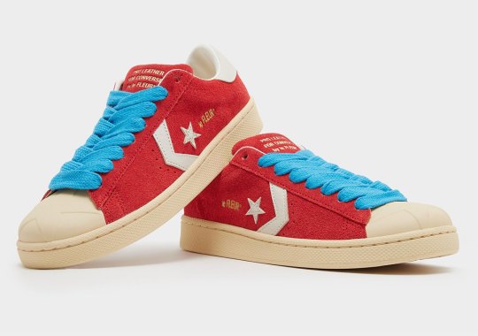Detailed Look At The Tyler, The Creator x Converse Pro Leather In Red