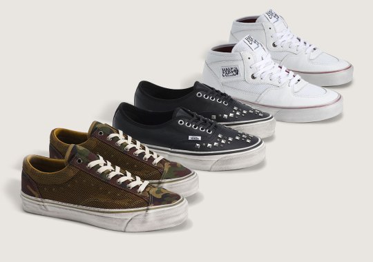 Vans Reimagines Three Of Its Staple Silhouettes With The Military-Inspired “Field Pack”