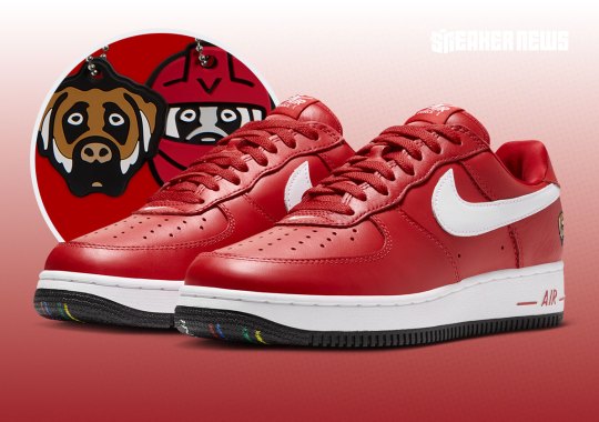 Victor Victor x Nike Air Force 1 Low “University Red” Is Limited To 646 Pairs