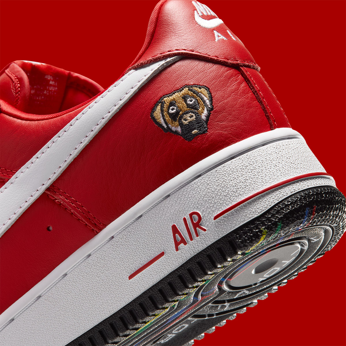 Victor Victor Nike Air Force 1 01 University Red Iv3238 600 9