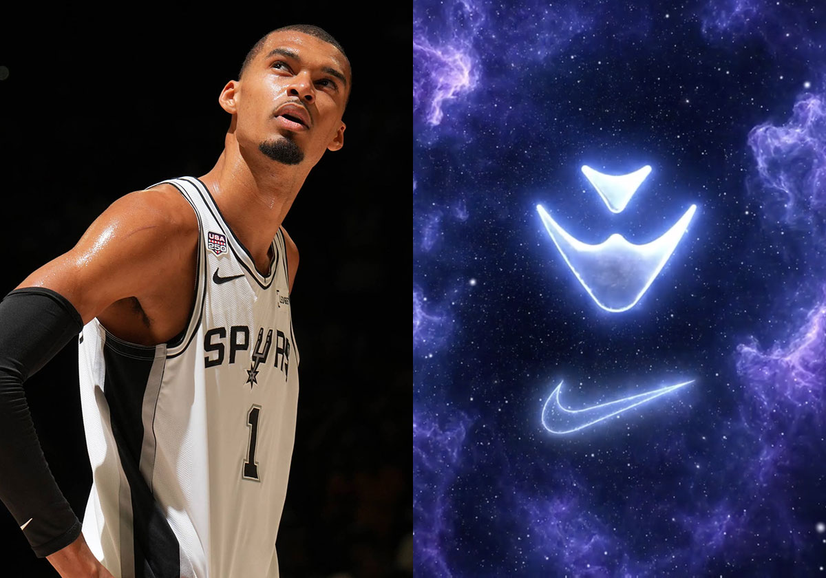 Nike And Victor Wembanyama Unveil New Logo; Nike Wemby 1 Coming Soon