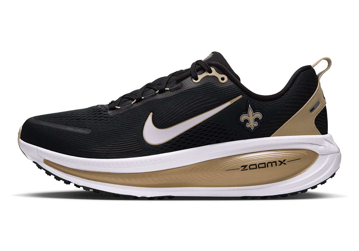 Vomero 18 New Orleans Saints Mens Nfl Road Running Shoes Okisrsgu