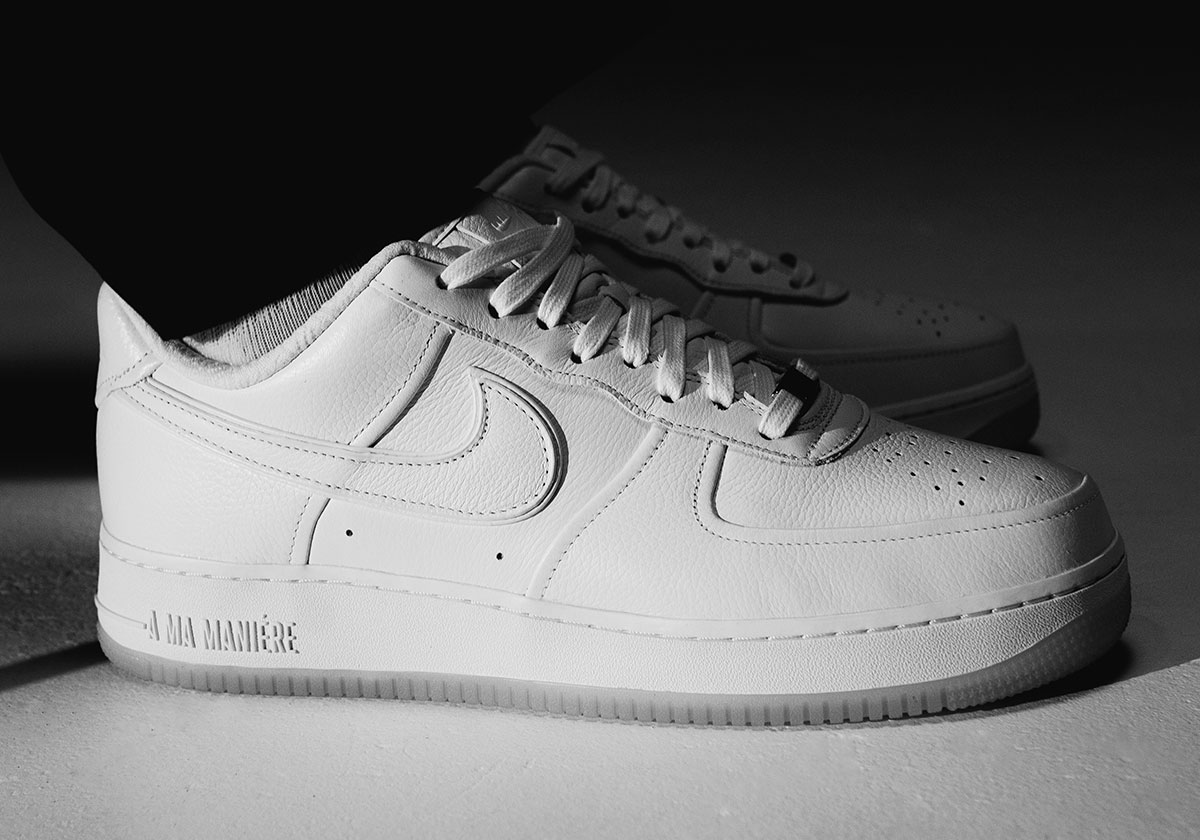 The A Ma Maniére x Nike Air Force 1 “White On White” Returns August 7th
