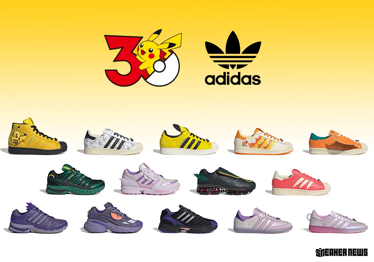 Pokémon And adidas Have A Massive 30th Anniversary Collection Coming Soon