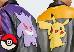 Pokémon And adidas Just Dropped Leather 8-Ball Jackets