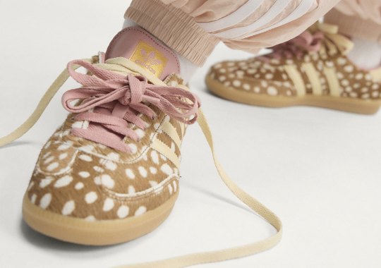 The adidas Samba Reaches For Deer Print