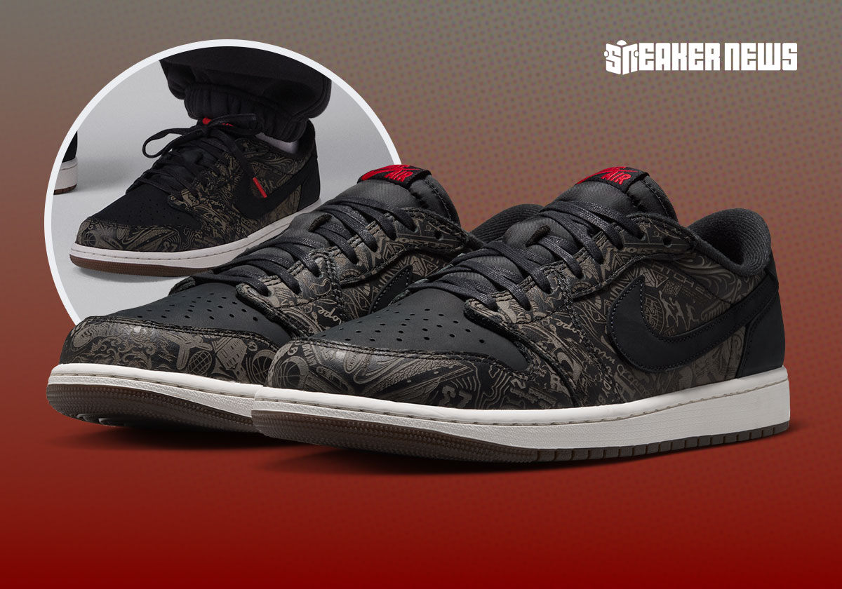Official Images Of The Air Jordan 1 Low OG “Laser”