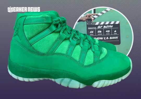 First Look At The Air Jordan 11 “Green Screen” From Space Jam