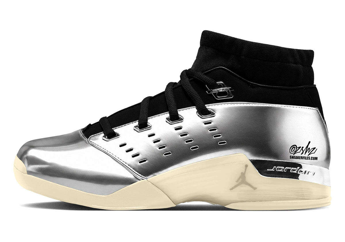 Air Jordan 17 Low "Metallic Silver" Dropping April 2027