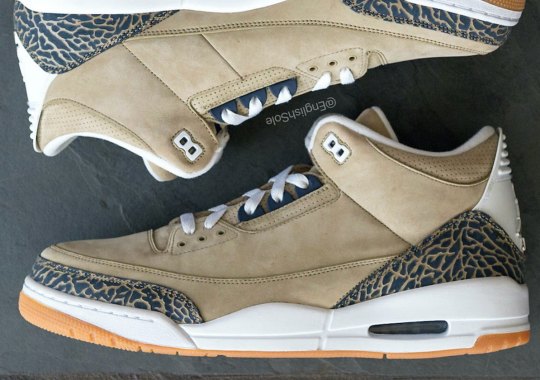 The Air Jordan 3 “Khaki” Sample From 2012 Is Dropping Next Year