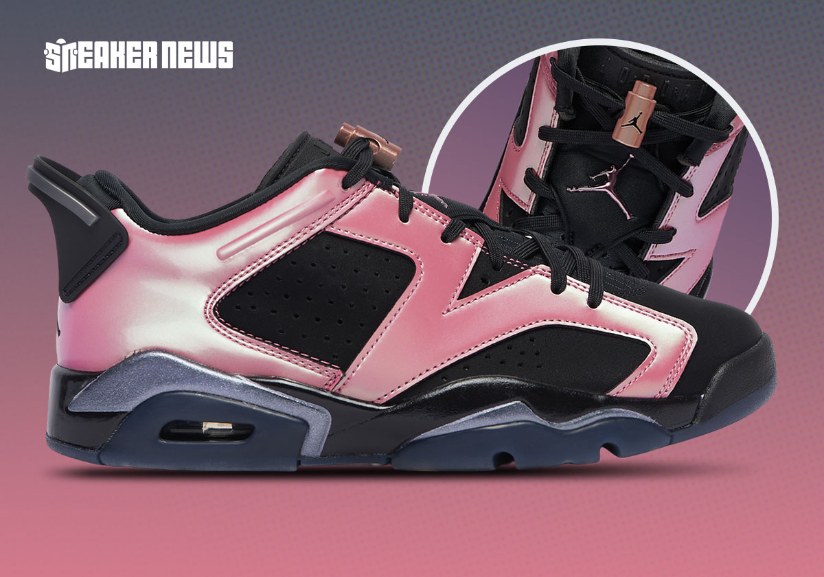 Women's Air Jordan 6 Low "Black/Desert Berry" Drops Wednesday