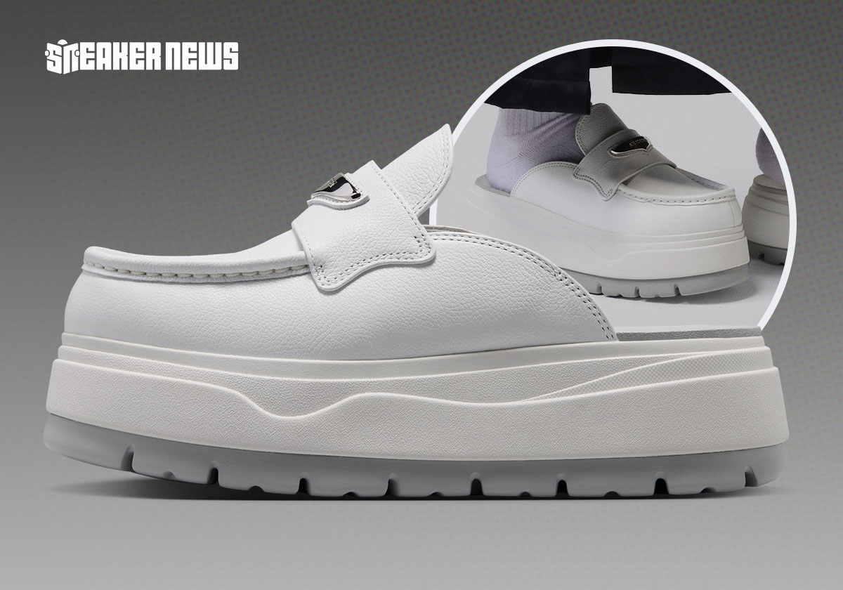 The Air Jordan Mule Cleans Up In "Summit White"