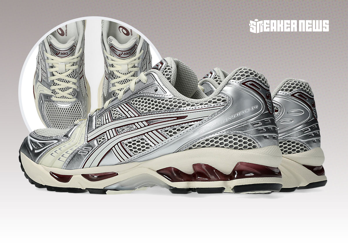 The ASICS GEL-Kayano 14 Adds "Cream" Trim