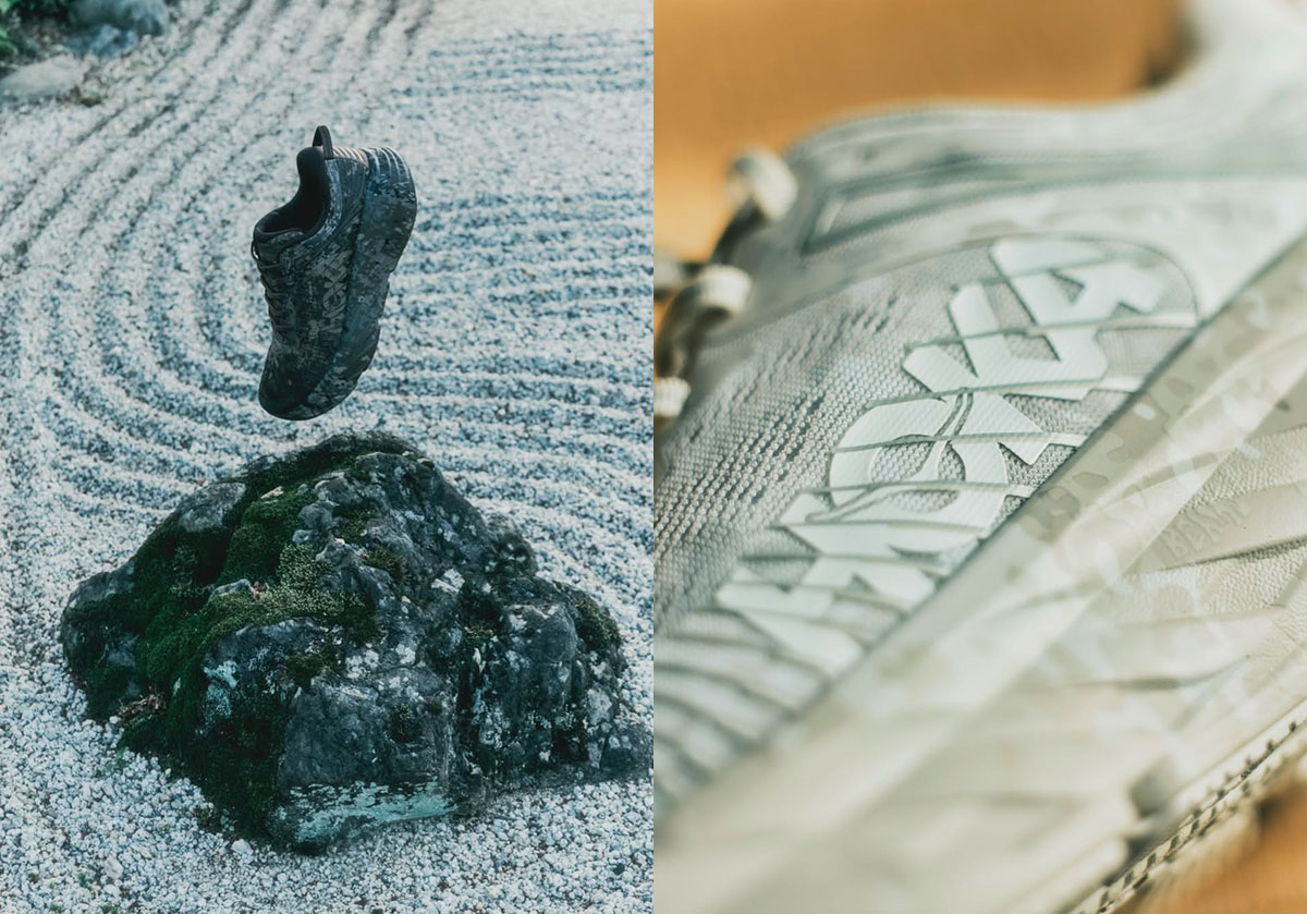 BEAMS Applies Camo Prints To The HOKA Bondi 7