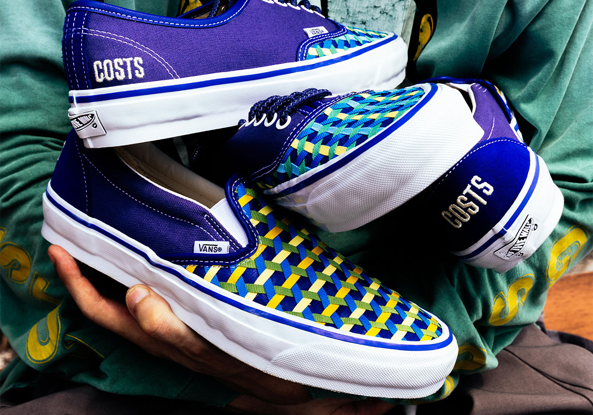 COSTS Brings Chinese Bamboo Weaving To The Vans Authentic And Slip-On