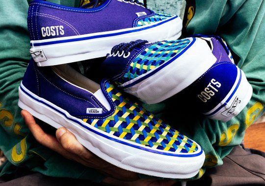 COSTS Brings Chinese Bamboo Weaving To The Vans Authentic And Slip-On