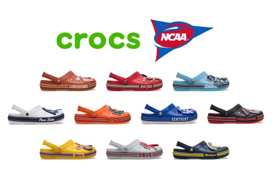 Put Your Saturday In Sports Mode With The NCAA x Crocs College Football Capsule