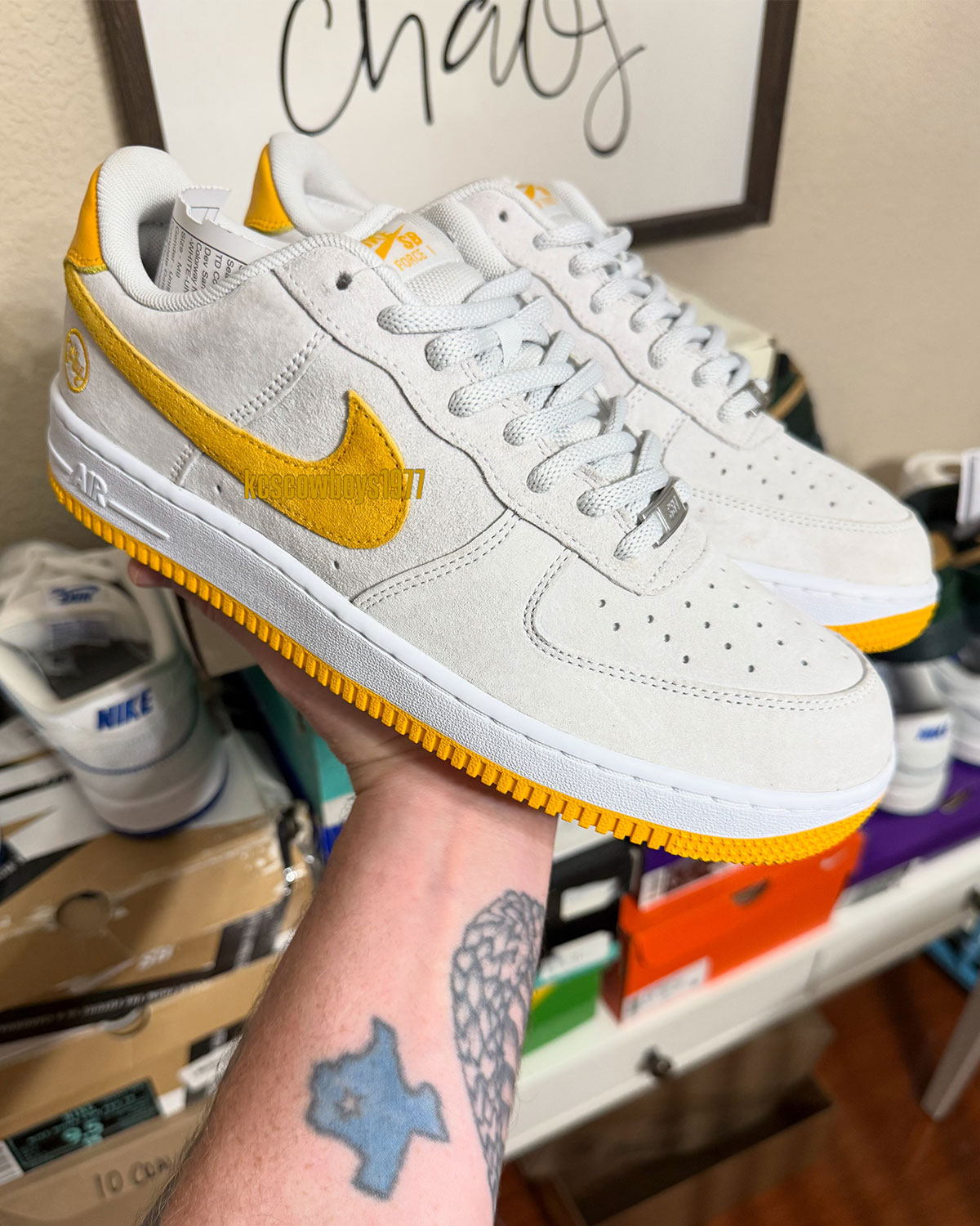 Fly Streetwear Nike Sb Air Force 1 Photon Dust University Gold Iv5289 001 2