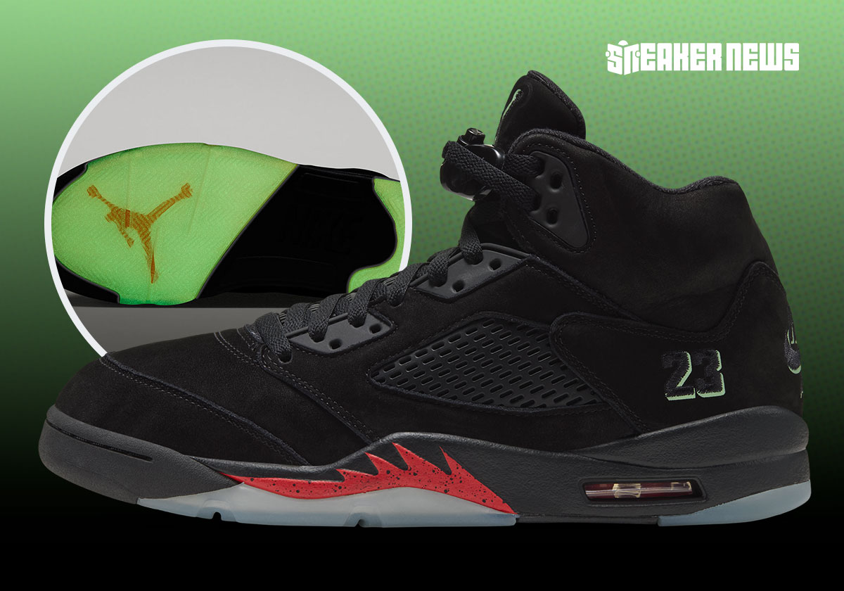 Official Images Of The Air Jordan 5 "Halloween"