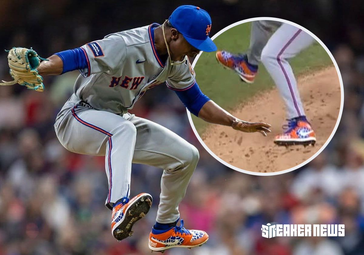 Jefry Yan Of The New York Mets Makes Viral MLB Debut In Custom Air Jordan 1s
