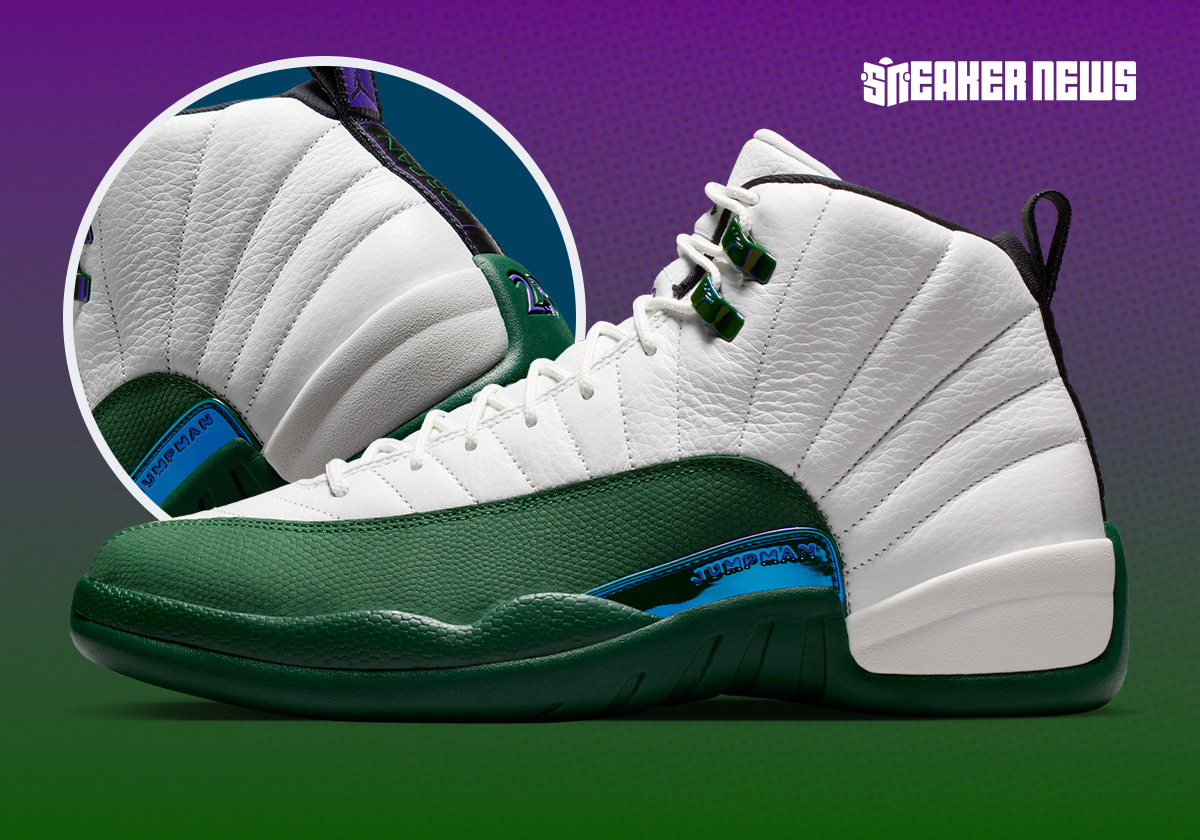 Official Images Of The Air Jordan 12 "Bucks"