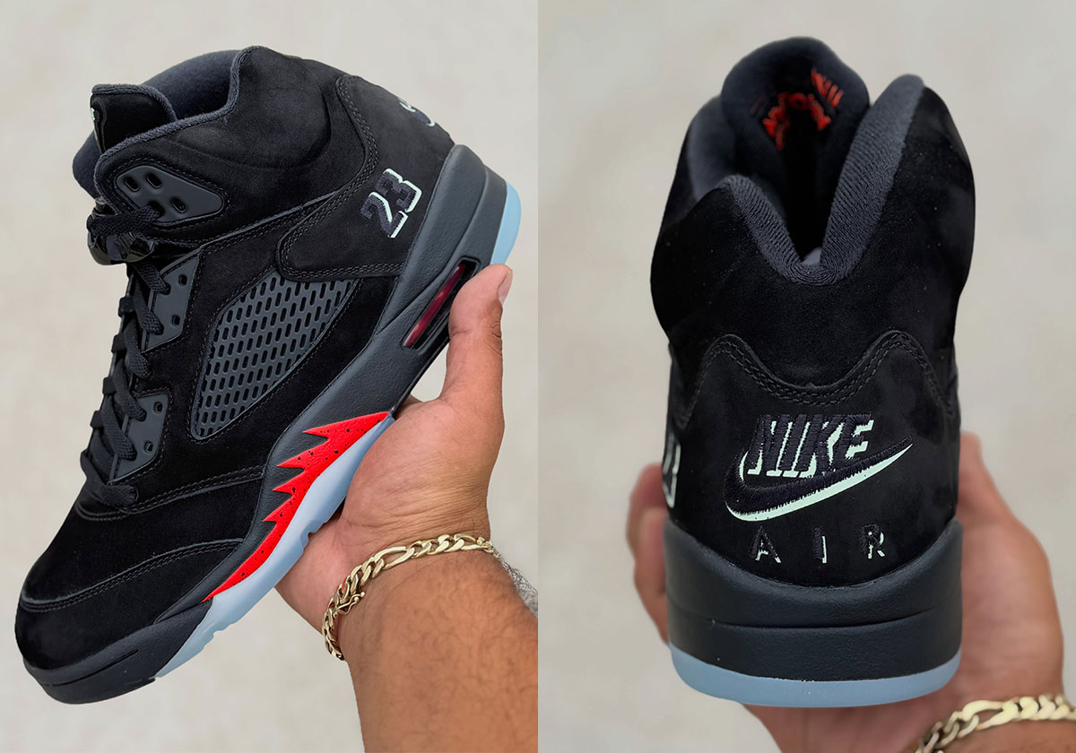 The Air Jordan 5 'Halloween' Glows. Here's the Detailed Look Before Oct. 17.