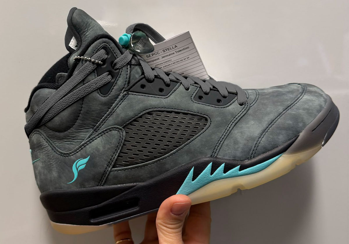 First Look At The SoleFly Air Jordan 5 Sample